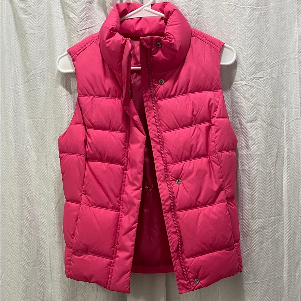 Gap Pink Puffer Vest